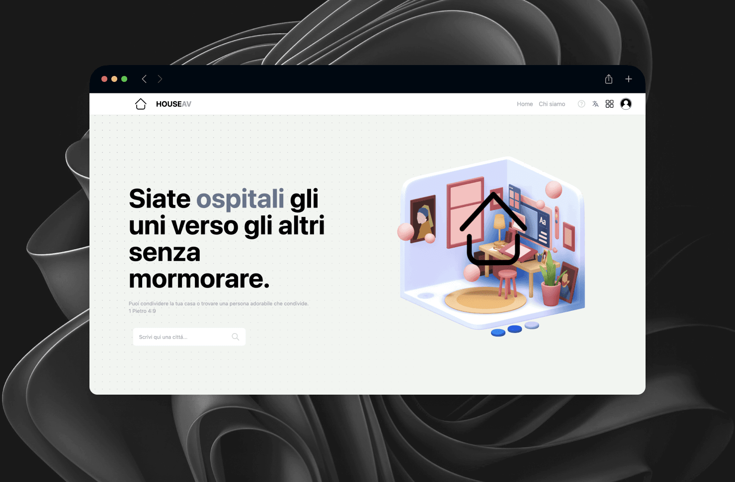 A community housing platform that helps Christians share homes safely — 5k community reach, 100 verified users.